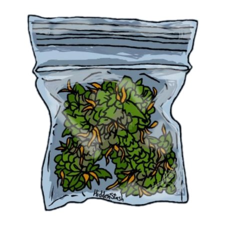 Трава в зиплоке