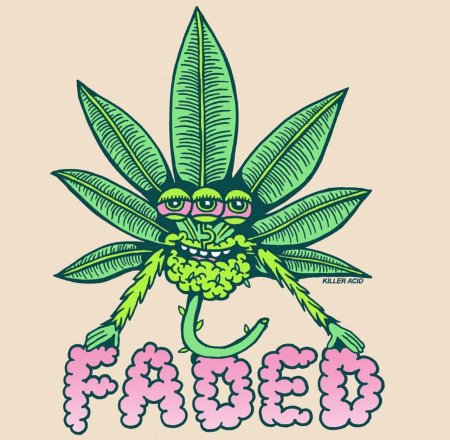 Марихуана эскиз