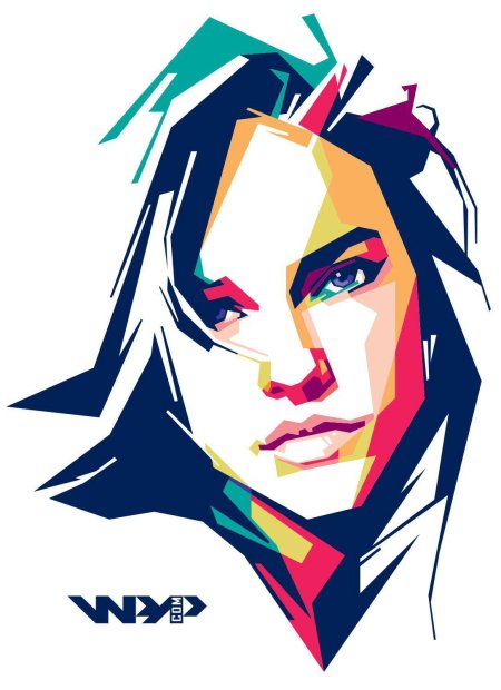 Стилизация портрет