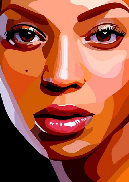 Поп арт портрет