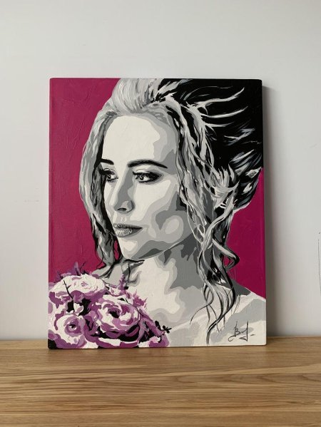 Поп арт портрет