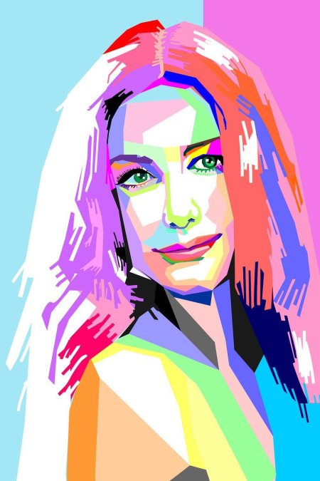 Поп арт портреты