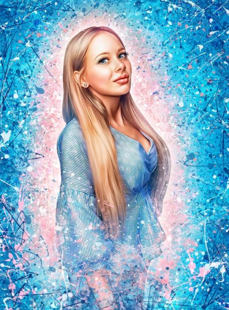 Портрет в стиле дрим