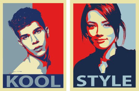 Портрет в стиле арт