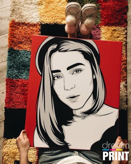 Поп арт портреты