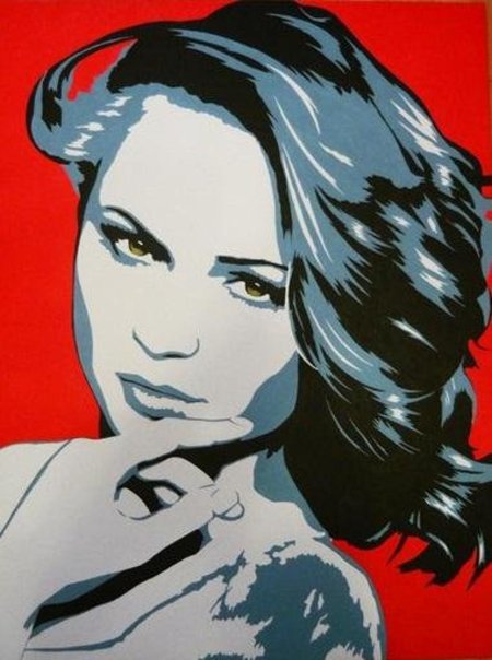 Поп арт портрет