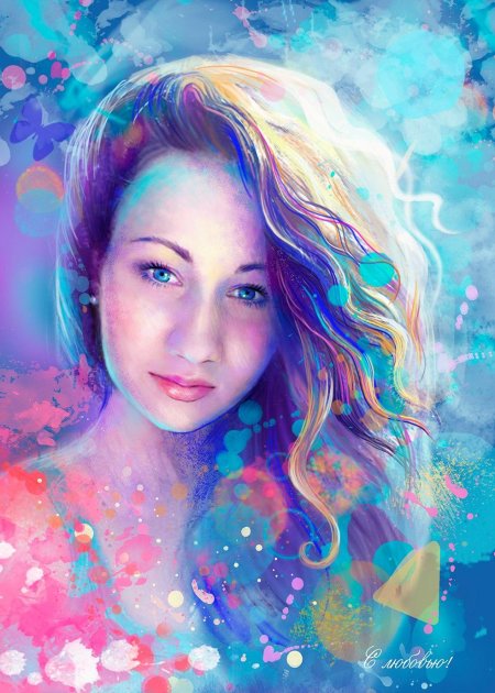 Дрим арт портрет