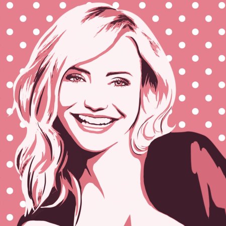 Поп арт портрет