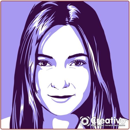 Поп арт портрет