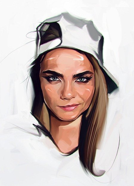 Кара делевинь