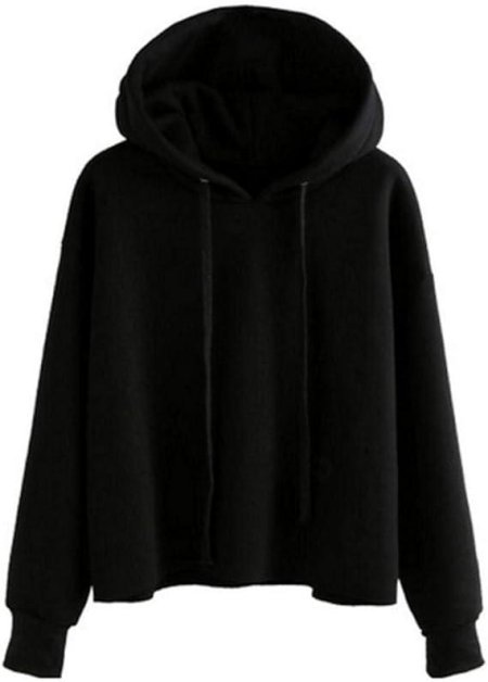 Худи с капюшоном черный