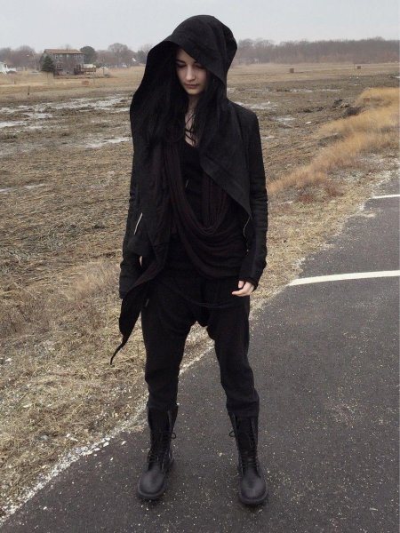 Стиль кочевника dark-fashion