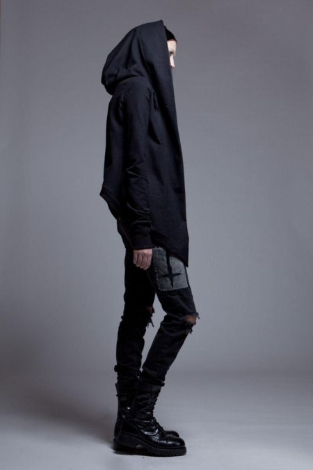 Мантия мужская с капюшоном