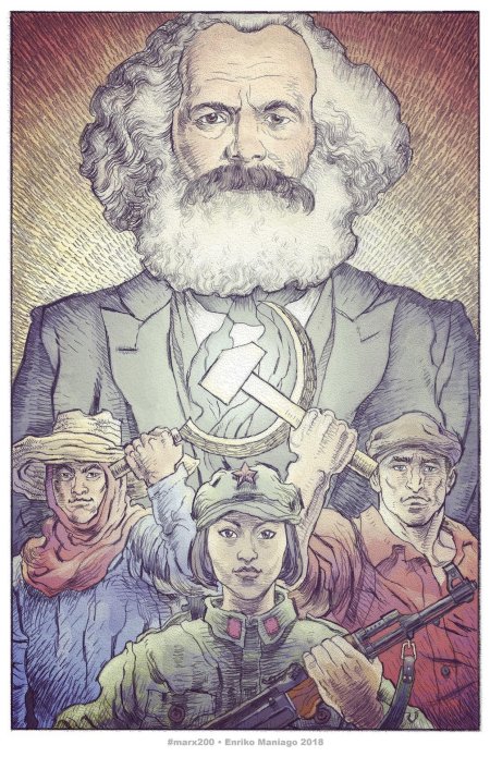 Карл маркс арт