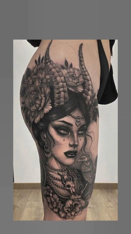 Тату богини