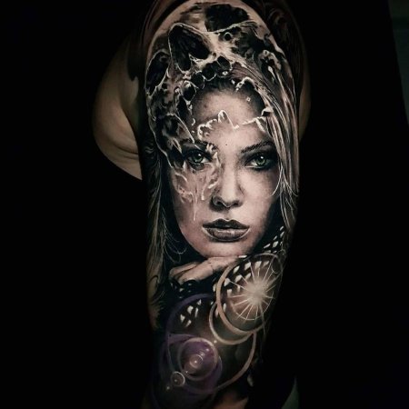 Тату в стиле реализм