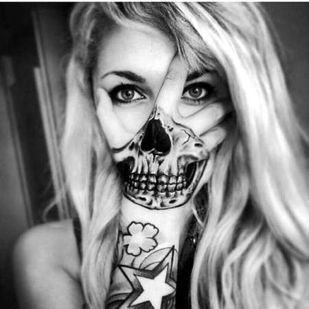 Макияж для хэллоуина