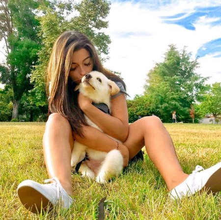 Эротическая фотосессия с собакой