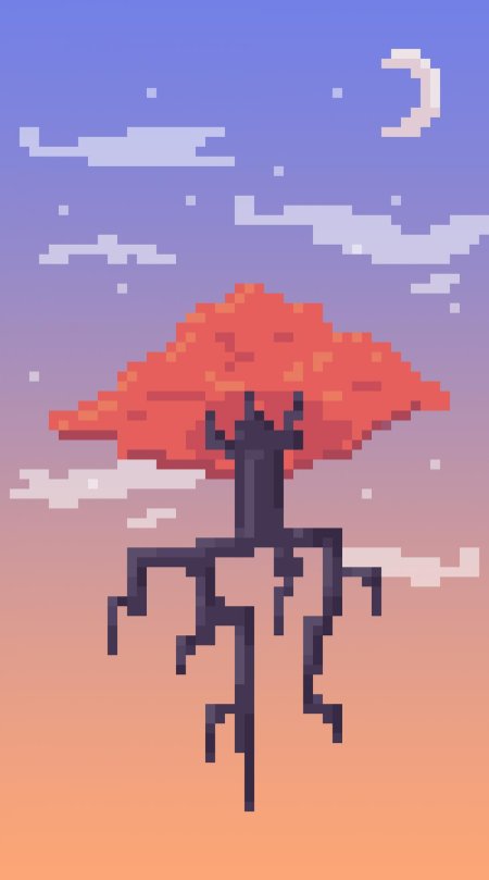 Пиксельное дерево