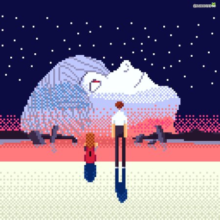 Пиксельные пейзажи