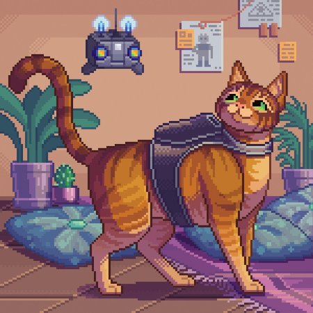 Стрей кот арт