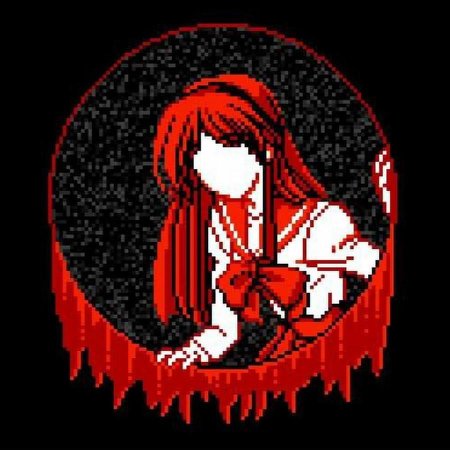 Аниме пиксель арт 28х28