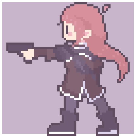 Пиксельный персонаж