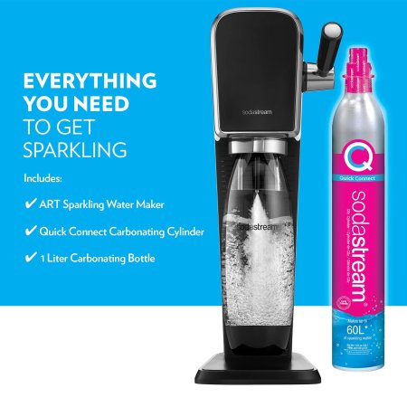Sparkling water maker