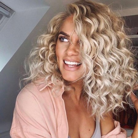 Локоны укладка