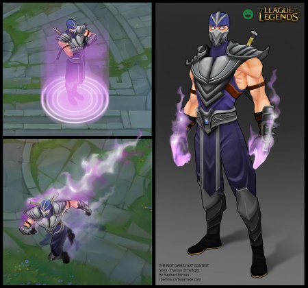 Шен лига легенд моделька