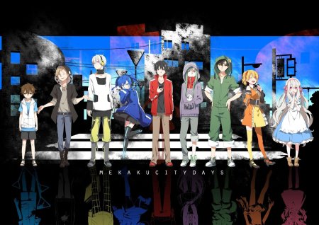 Актёры ослеплённого города mekakucity actors