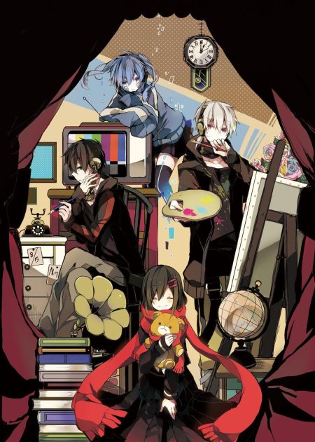 Аниме герои города мекаку