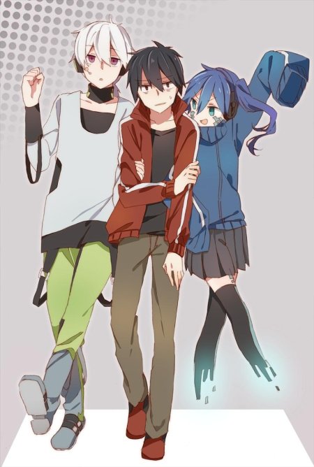 Аниме город мекаку