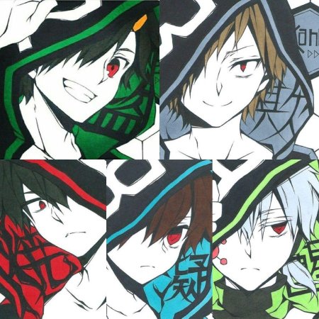 Персонаж аниме парень