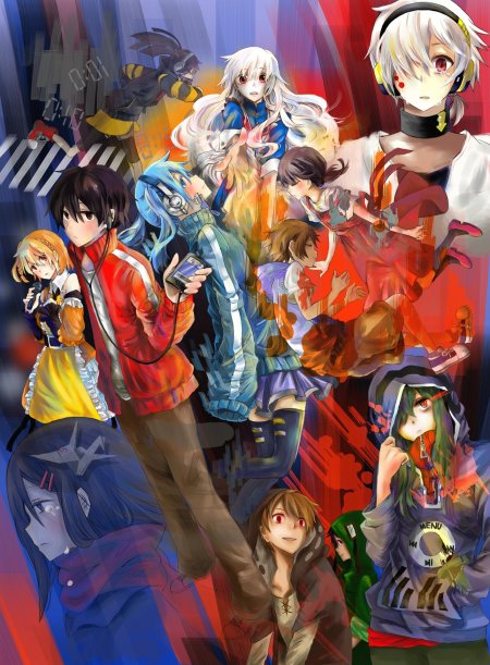 Актеры ослепленного города аниме