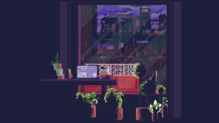 Пиксельные фоны