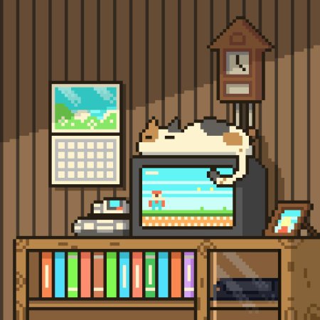 Игра пиксельная