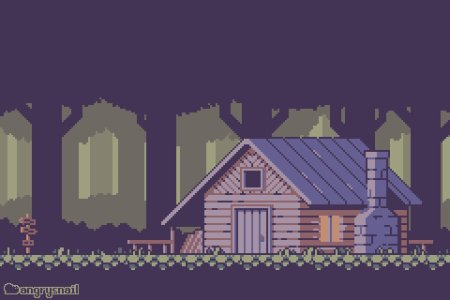 Д деревня пиксельная