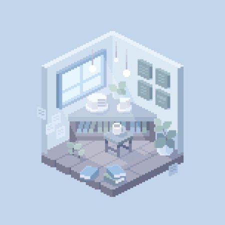 Комната изометрия