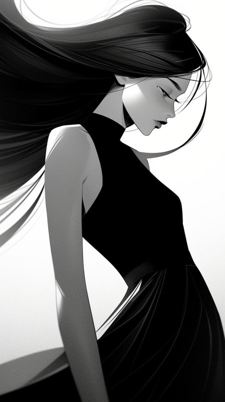 Рисунки девушек из аниме