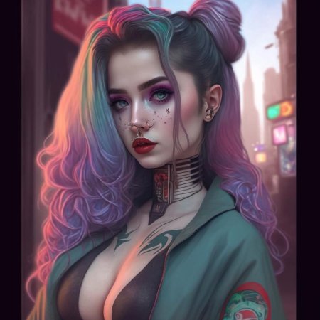 Киберпанк стиль