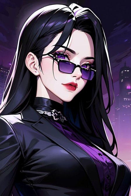 Девушка глава мафии арт