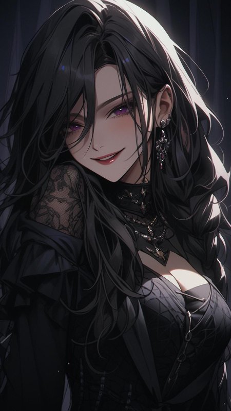 Девушка красивая аниме