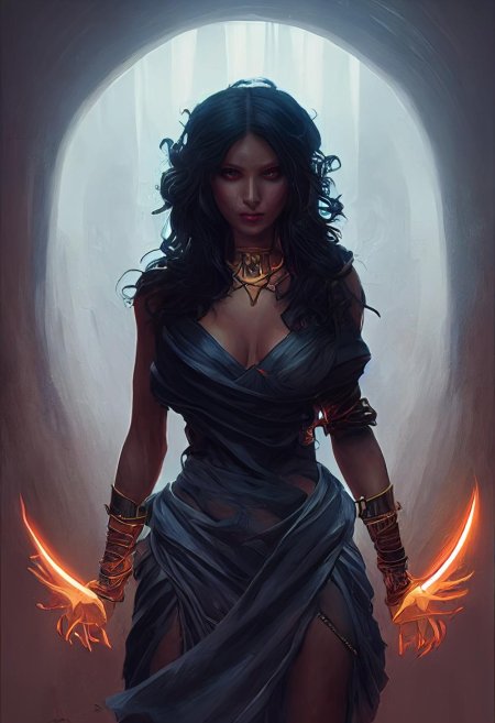 Девушка из фэнтези