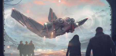 Космический корабль концепт