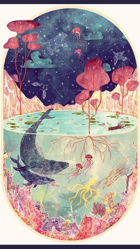 Акварельная иллюстрация