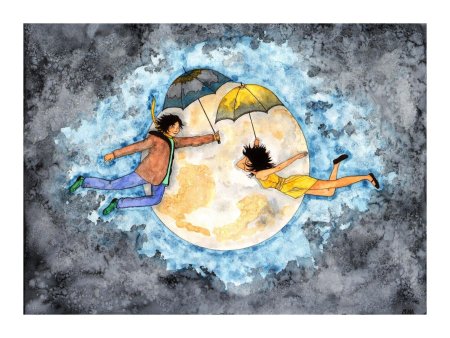 Полет рисунок