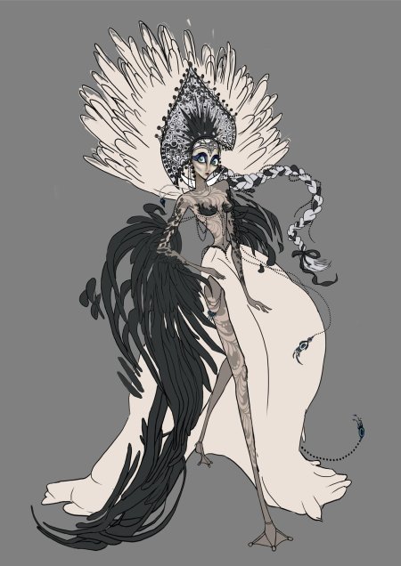 Царевны концепт арты