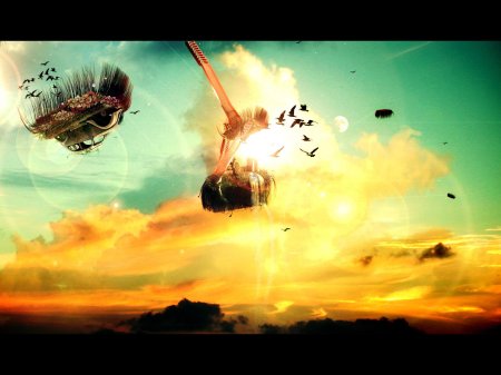 Фэнтези дирижабль