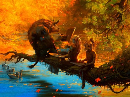 Пейзажи в стиле фэнтези